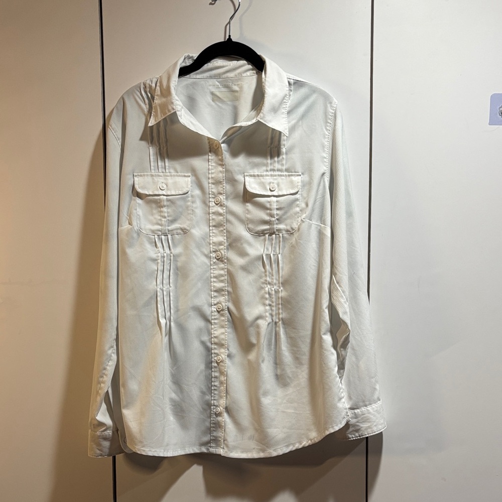 Columbia Cream Omni-Shade‎ Shirt